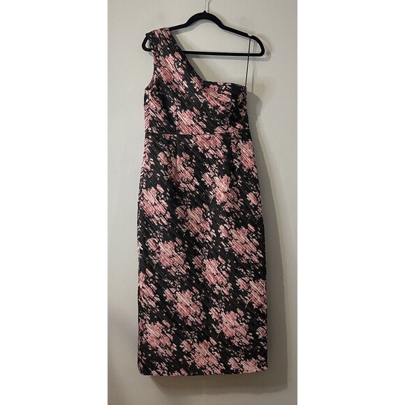TUCKERNUCK Beaux Valette Natalie Dress Size 10 Black Pink NEW Floral Gardencore - Picture 7 of 16